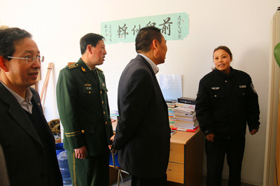 省高校后勤服務保障工作檢查組蒞臨我院指導，促進后勤管理水平再上新臺階